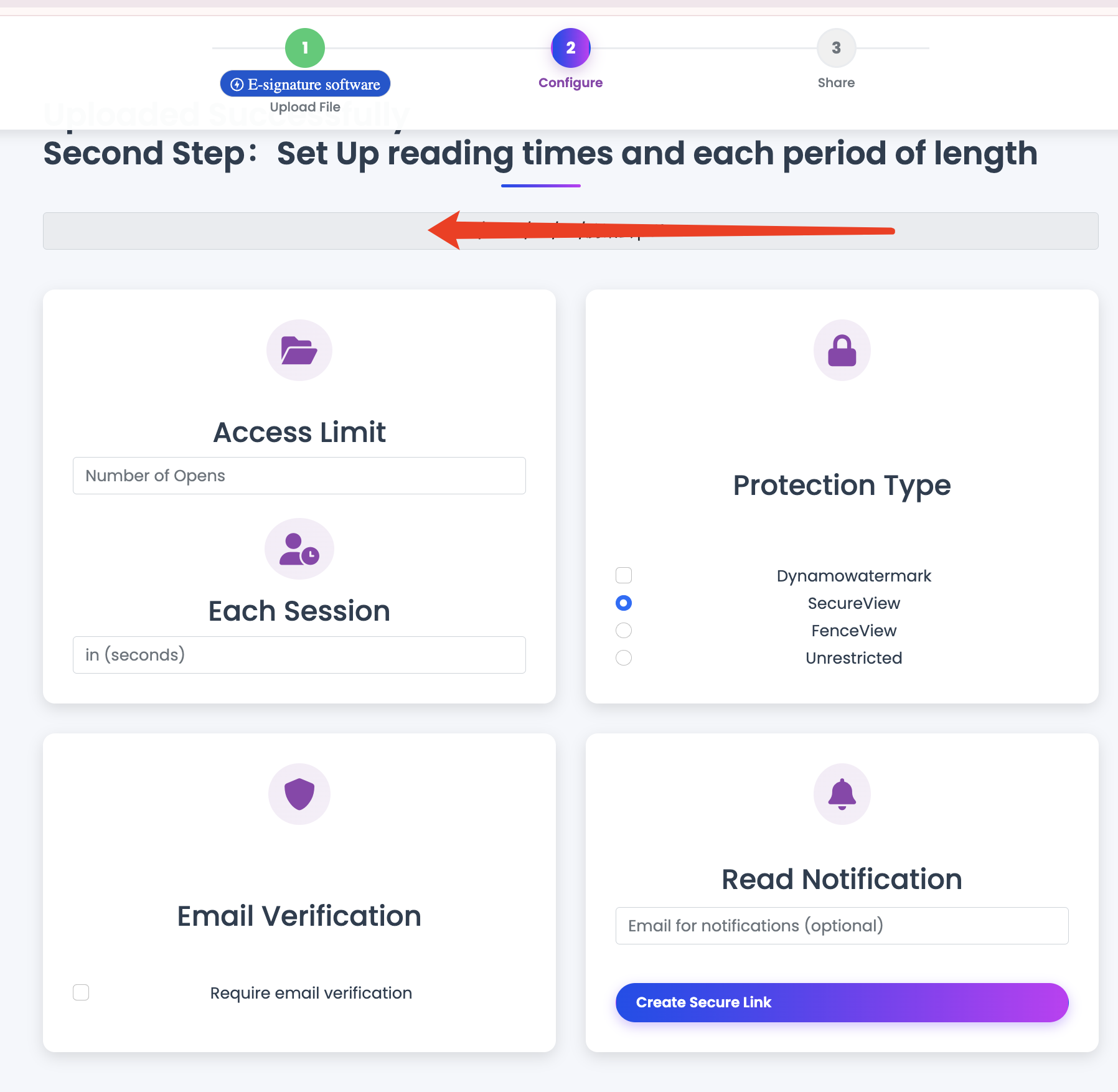 Settings in MaiPDF