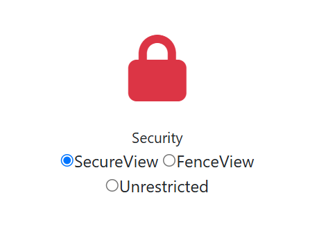 PDF Security Level Settings